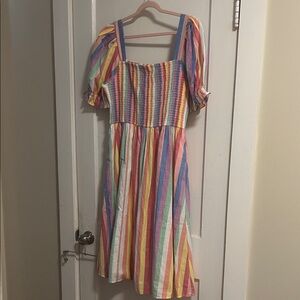 NWT JessaKae Cotton Striped Dress